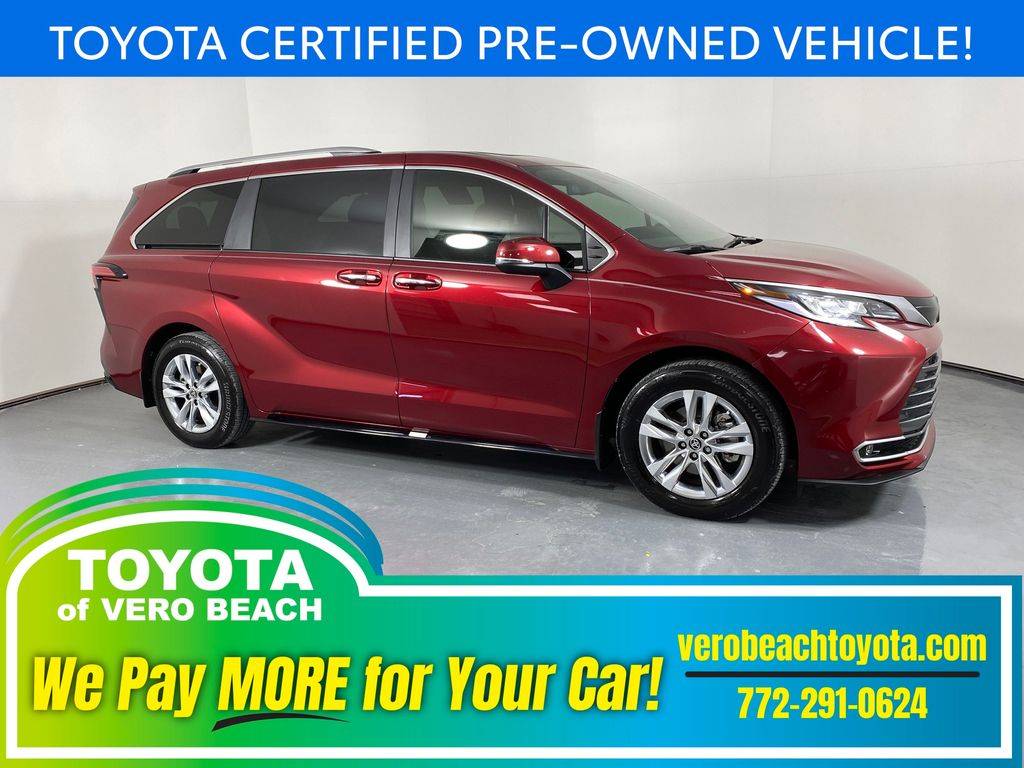 2025 Toyota Sienna Limited — Minivan — 3,186 mi — Vero Beach, FL