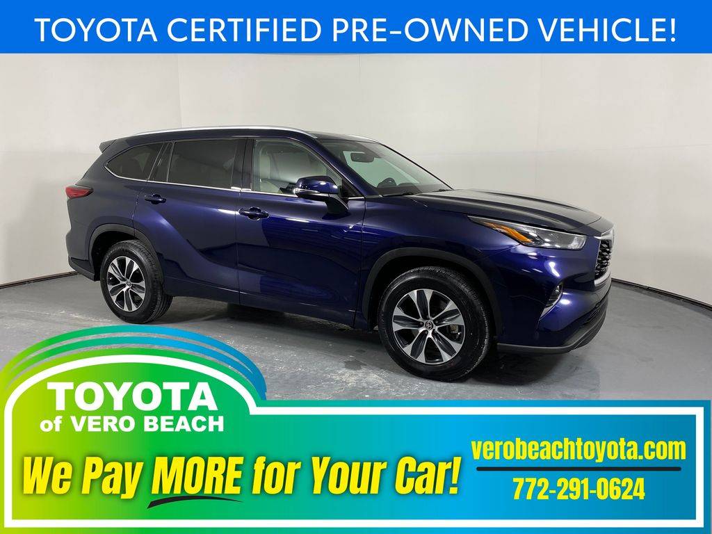 2022 Toyota Highlander XLE — SUV — 22,096 mi — Vero Beach, FL