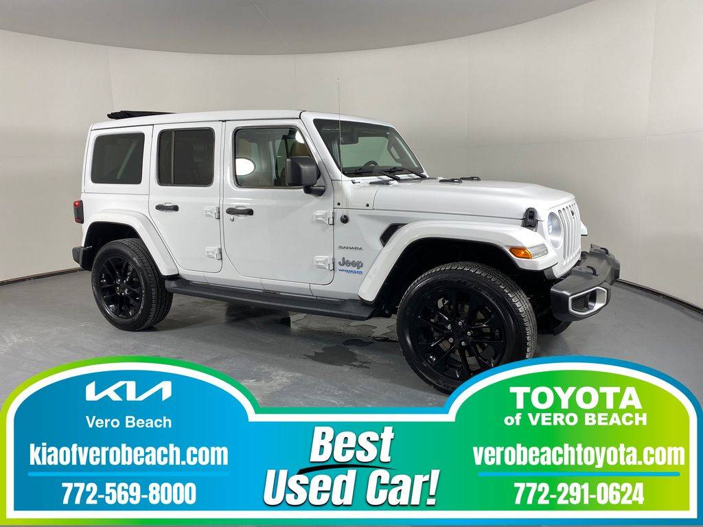 2021 Jeep Wrangler Sahara 4xe — SUV — 56,998 mi — Vero Beach, FL