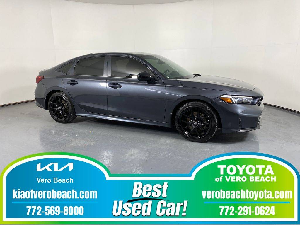 2025 Honda Civic Hybrid Sport — Sedan — 9,976 mi — Vero Beach, FL