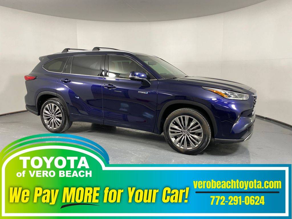 2021 Toyota Highlander Hybrid Platinum — SUV — 60,237 mi — Vero Beach, FL
