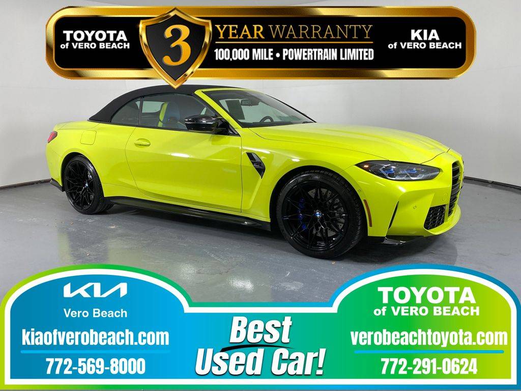 2024 BMW M4 Competition — Convertible — 8,548 mi — Vero Beach, FL