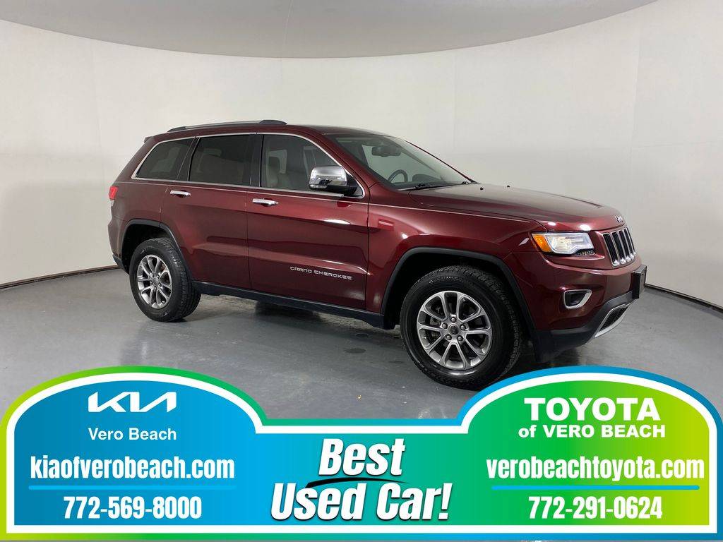 2016 Jeep Grand Cherokee Limited — SUV — 95,299 mi — Vero Beach, FL