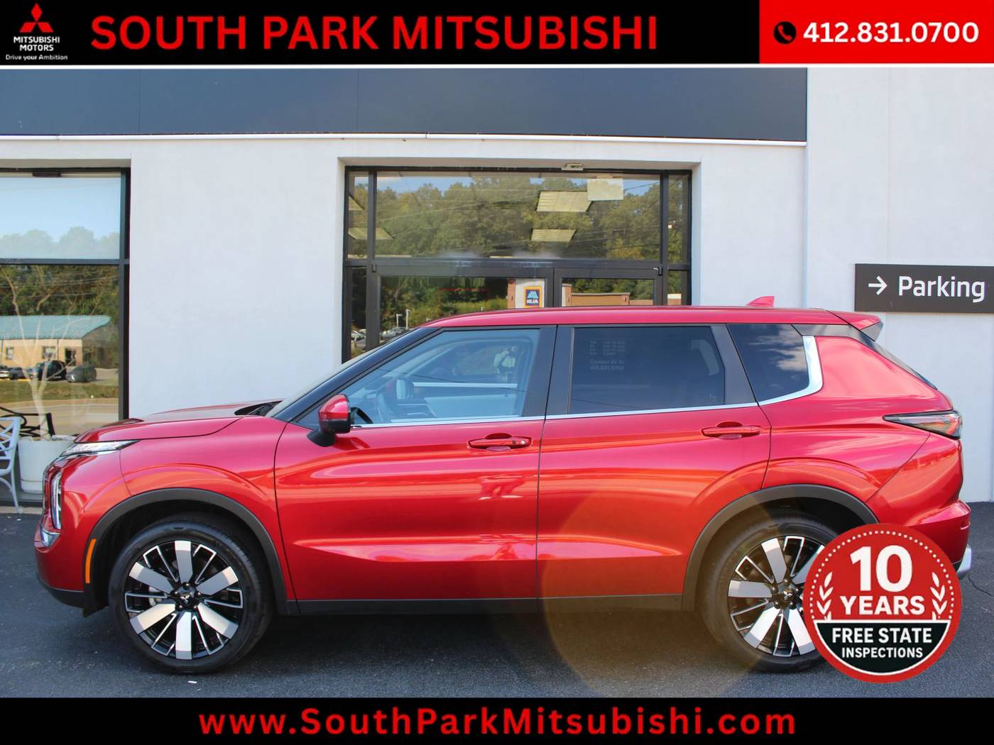 2025 Mitsubishi Outlander SE — SUV — 9,112 mi — Bethel Park, PA