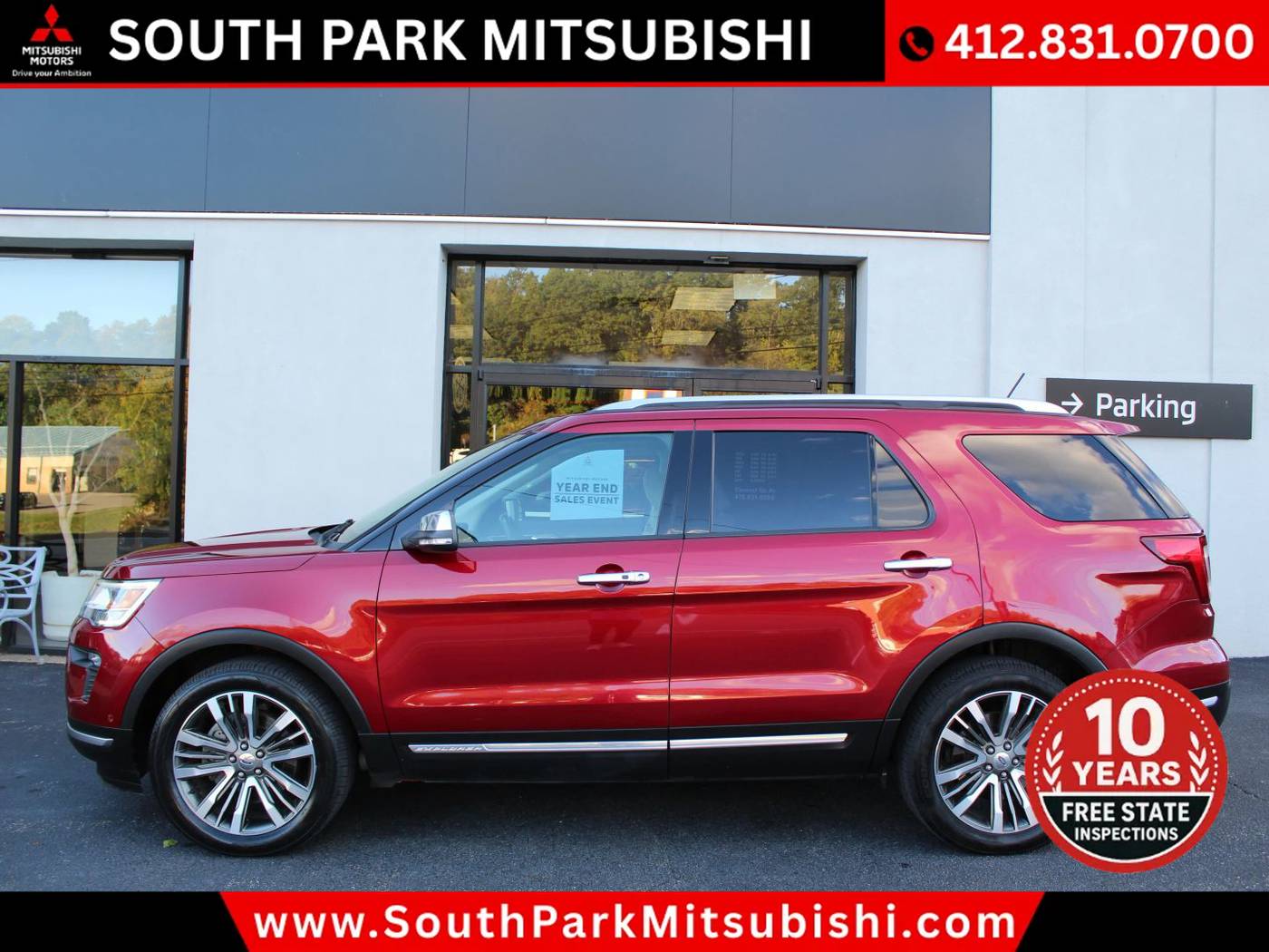 2018 Ford Explorer Platinum — SUV — 66,128 mi — Bethel Park, PA