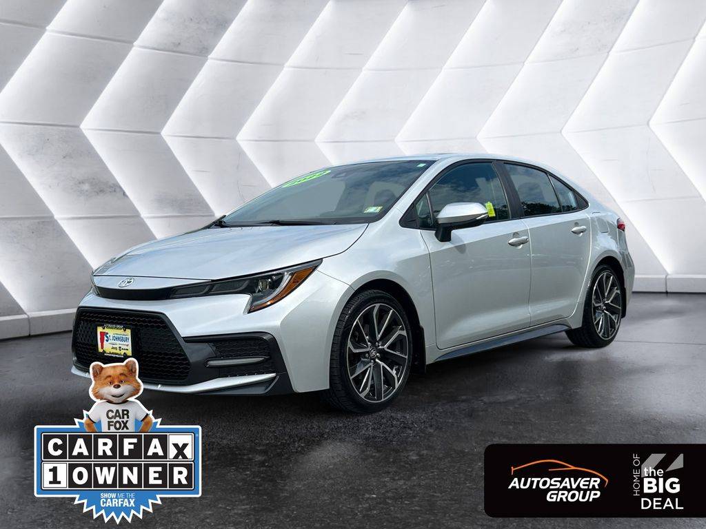 2022 Toyota Corolla SE — Sedan — 62,008 mi — St Johnsbury, VT