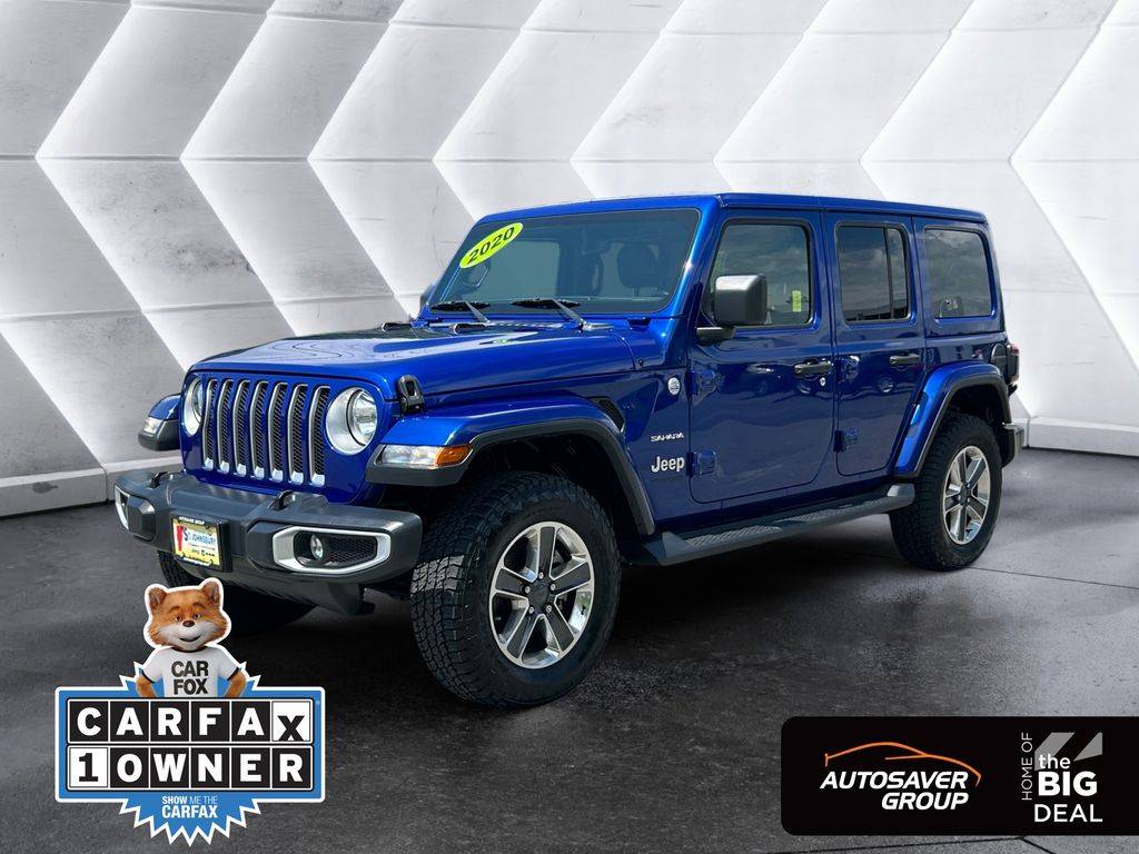 2020 Jeep Wrangler Sahara — SUV — 65,779 mi — St Johnsbury, VT