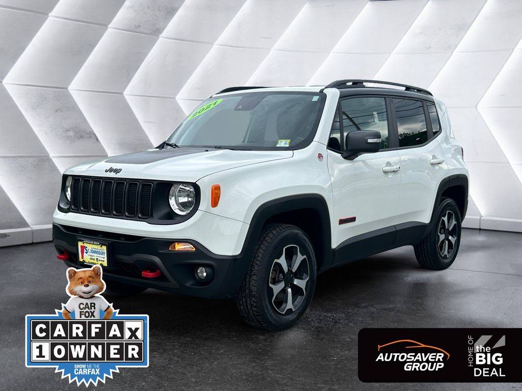 2021 Jeep Renegade Trailhawk — SUV — 53,286 mi — St Johnsbury, VT