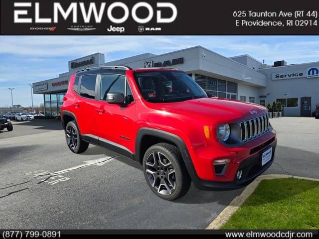 2021 Jeep Renegade Limited — SUV — 23,206 mi — E. Providence, RI