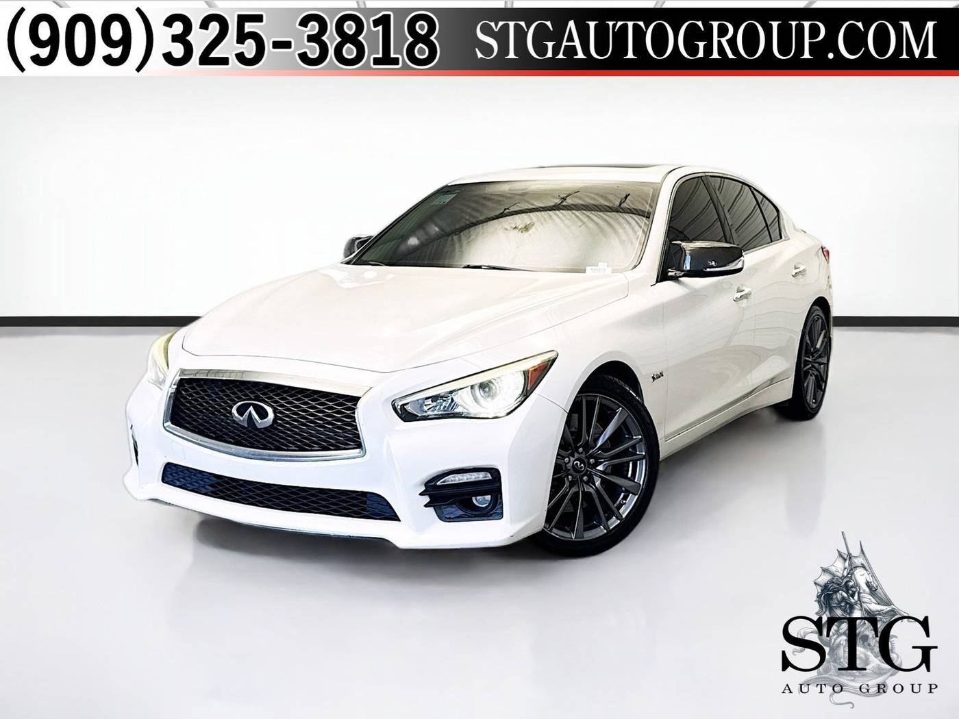 2017 INFINITI Q50 RED SPORT 400 — Sedan — 84,713 mi — Montclair, CA