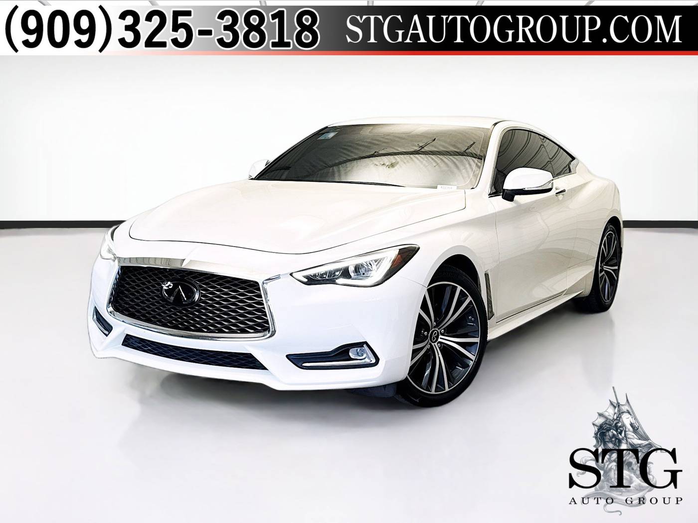 2022 INFINITI Q60 PURE — Coupe — 66,136 mi — Montclair, CA