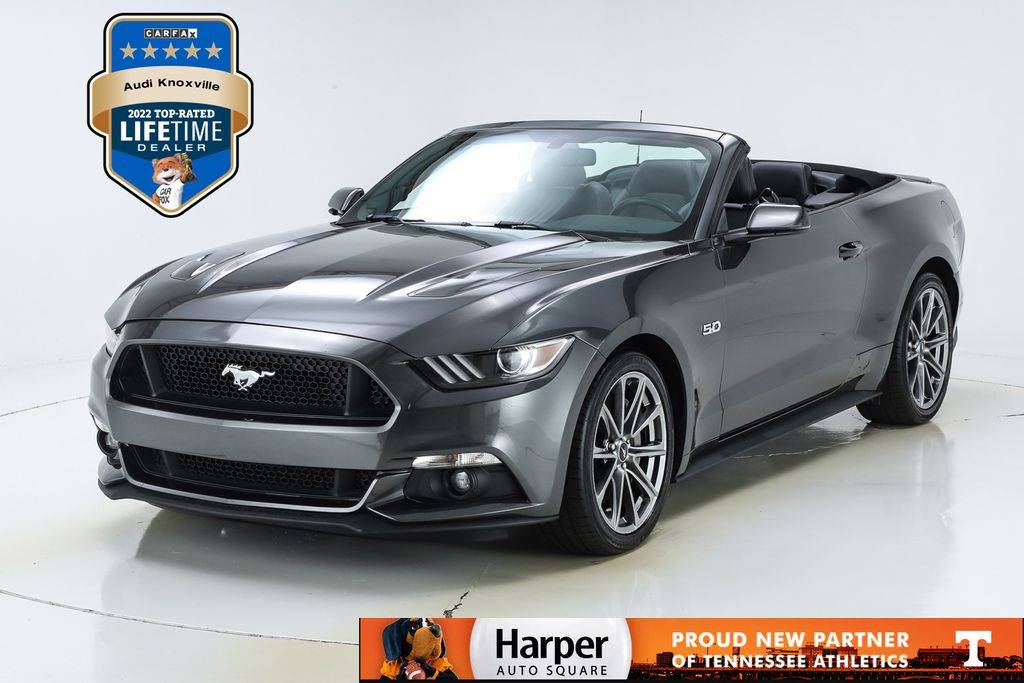 2017 Ford Mustang GT Premium — Convertible — 57,786 mi — Knoxville, TN