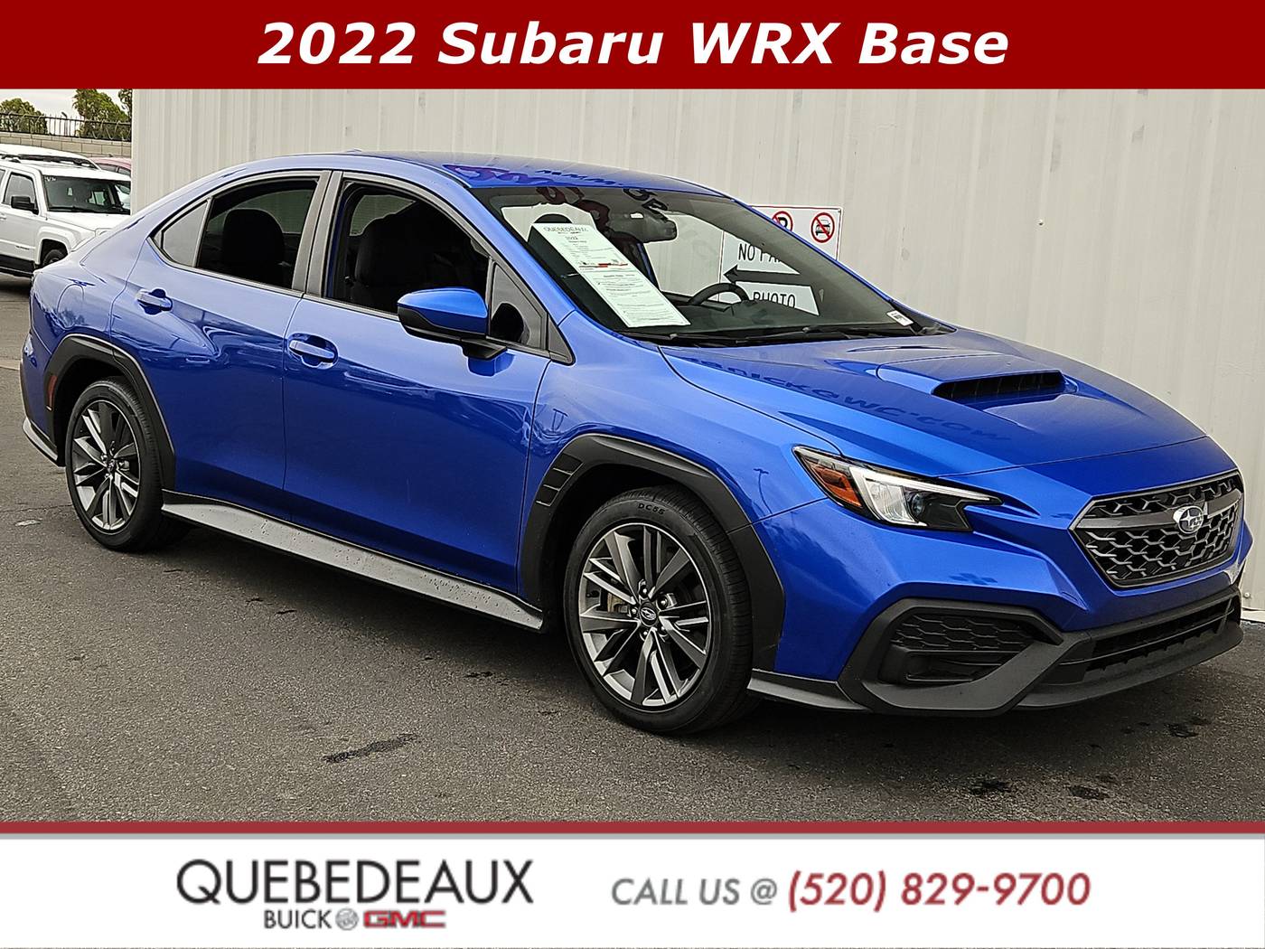 2022 Subaru WRX Standard — Sedan — 34,607 mi — Tucson, AZ