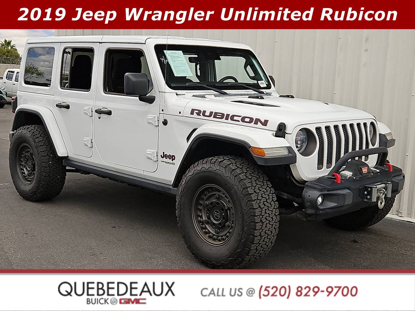 2019 Jeep Wrangler Rubicon — SUV — 100,947 mi — Tucson, AZ