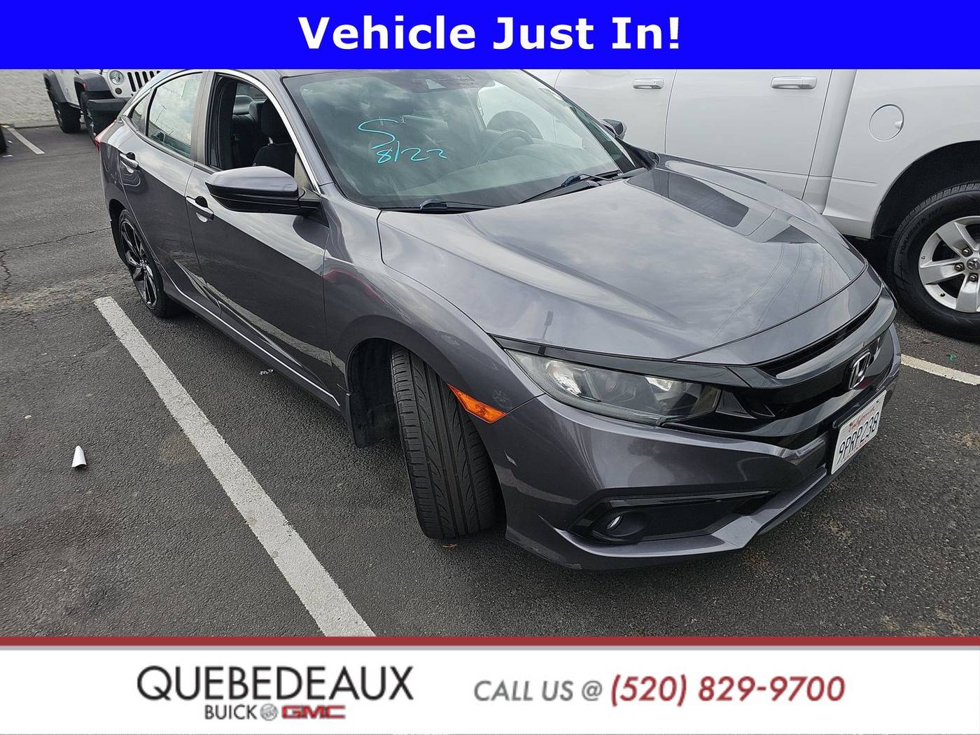 2019 Honda Civic Sport — Sedan — 58,484 mi — Tucson, AZ