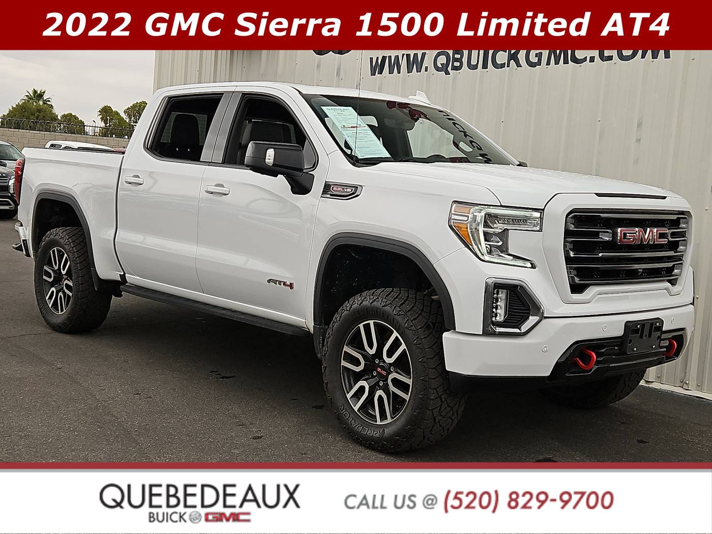 2022 GMC Sierra 1500 Limited AT4 — Pickup Truck — 88,690 mi — Tucson, AZ