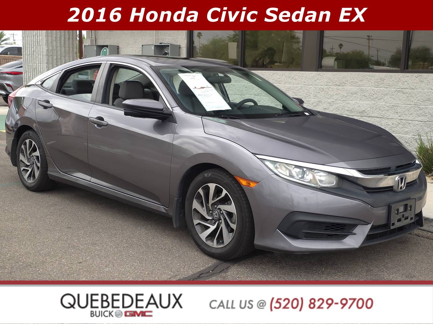 2016 Honda Civic EX — Sedan — 87,740 mi — Tucson, AZ