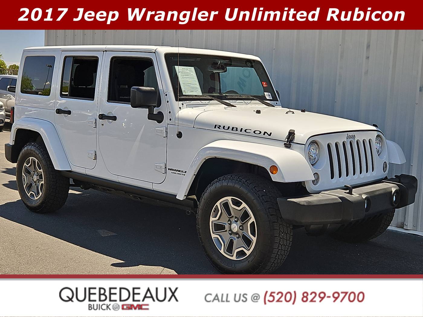 2017 Jeep Wrangler Rubicon — SUV — 98,101 mi — Tucson, AZ