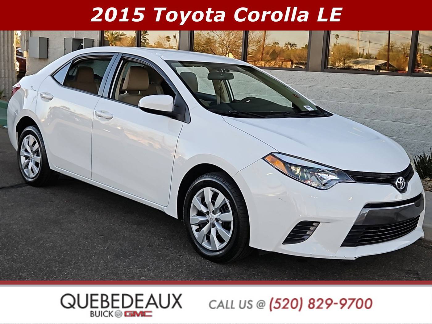 2015 Toyota Corolla LE — Sedan — 63,608 mi — Tucson, AZ
