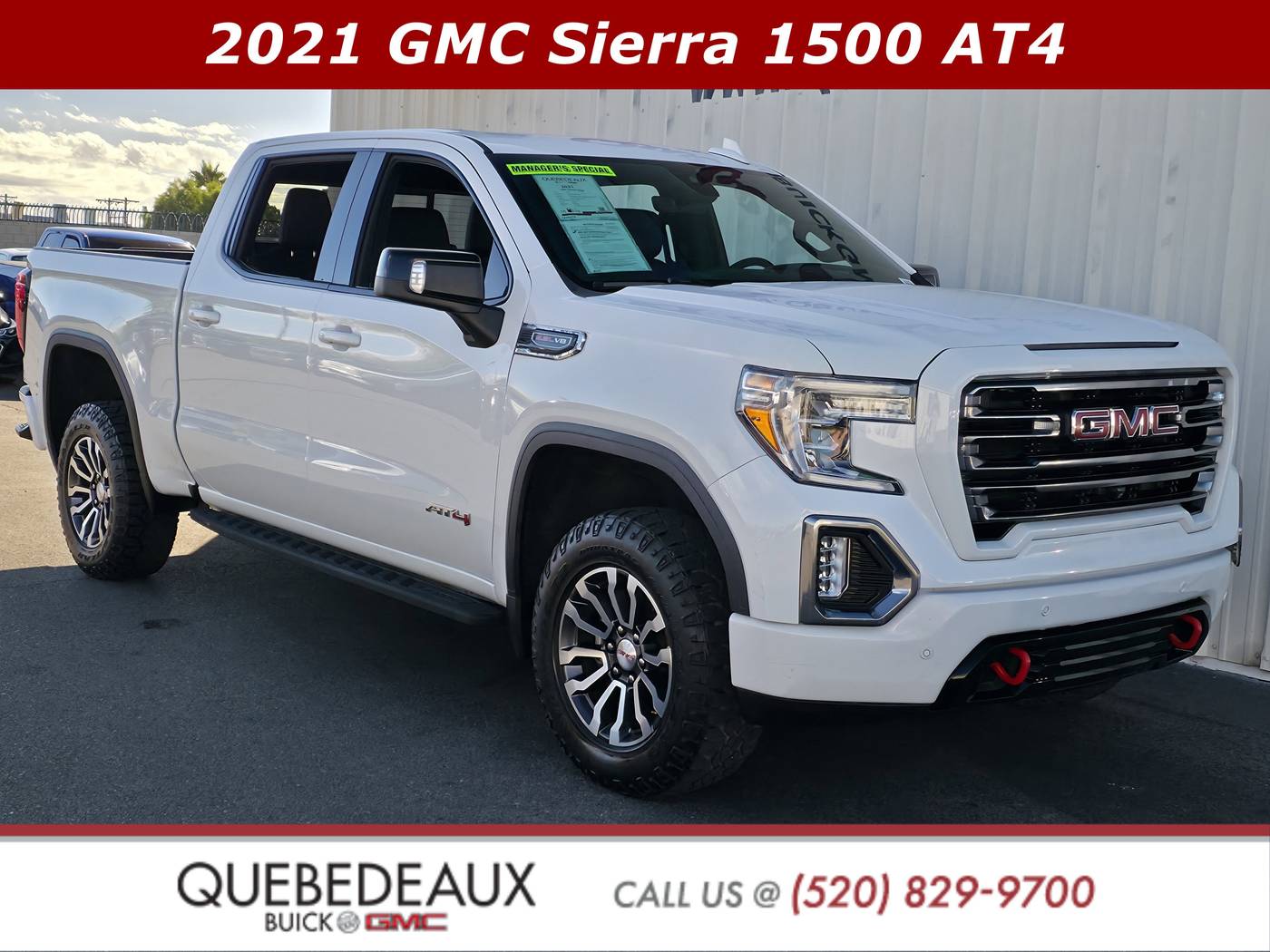 2021 GMC Sierra 1500 AT4 — Pickup Truck — 49,251 mi — Tucson, AZ