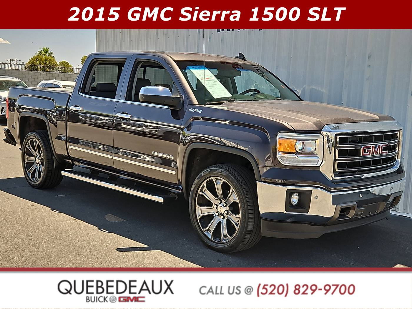 2015 GMC Sierra 1500 SLT — Pickup Truck — 118,806 mi — Tucson, AZ