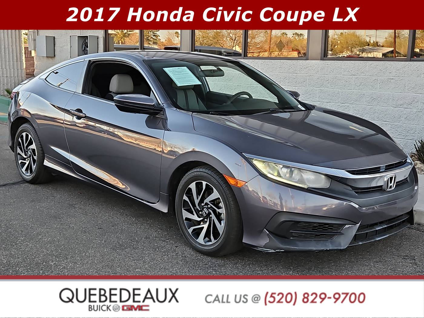 2017 Honda Civic LX — Coupe — 78,368 mi — Tucson, AZ