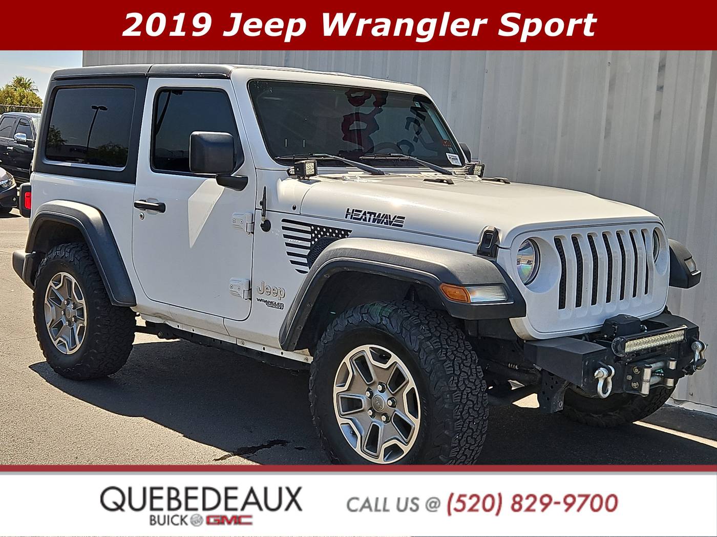 2019 Jeep Wrangler Sport — SUV — 60,385 mi — Tucson, AZ