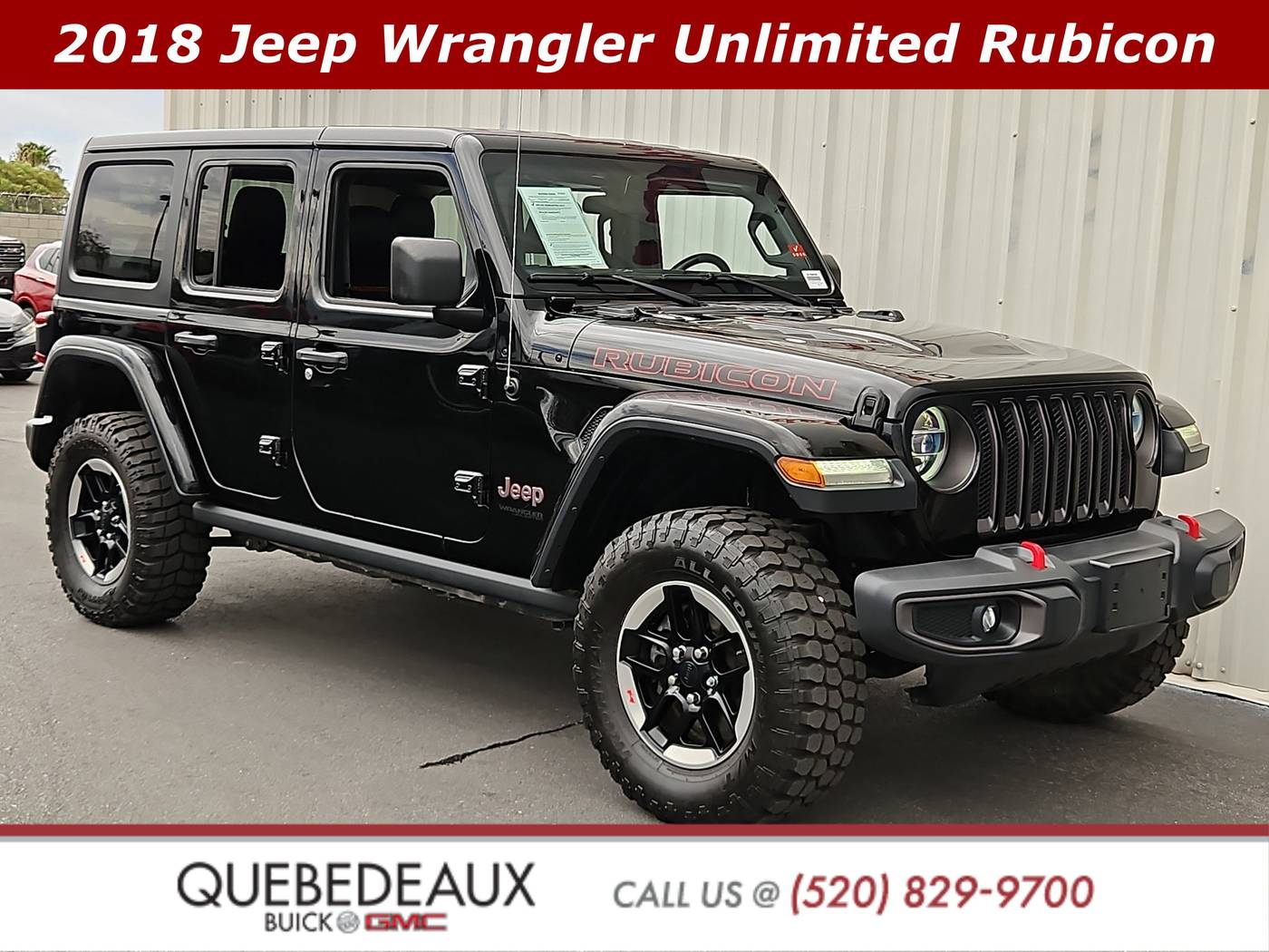 2018 Jeep Wrangler Rubicon — SUV — 97,026 mi — Tucson, AZ