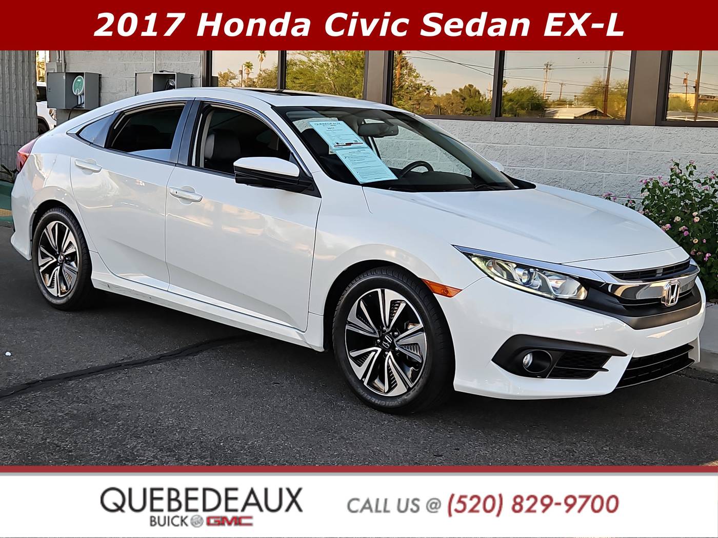 2017 Honda Civic EX-L — Sedan — 75,293 mi — Tucson, AZ