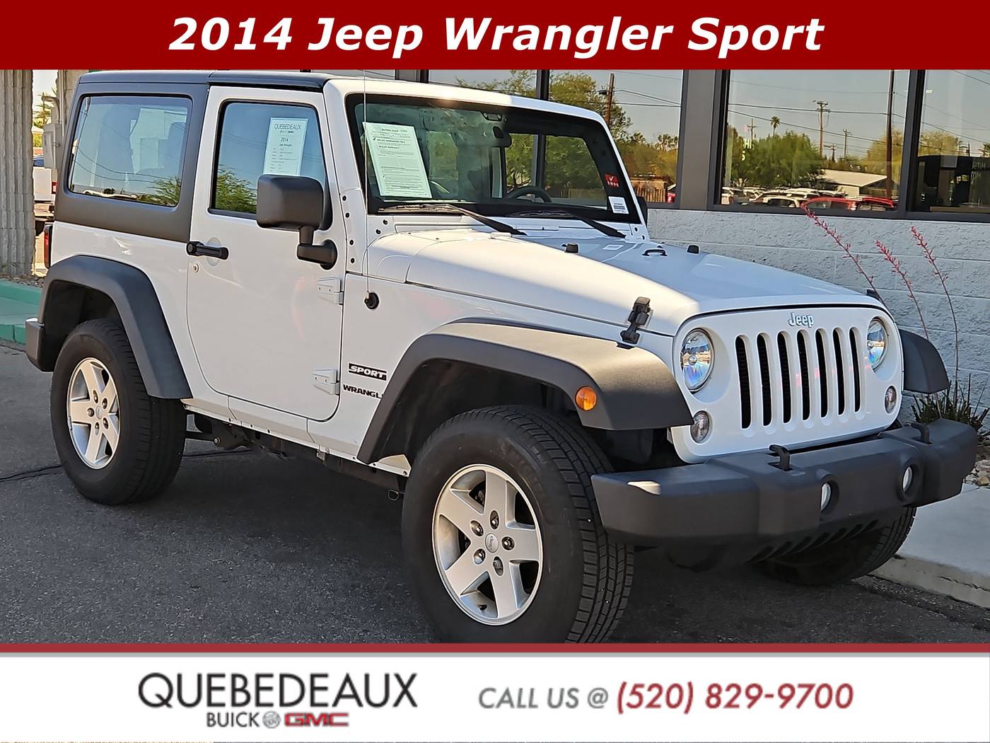 2014 Jeep Wrangler Sport — SUV — 120,511 mi — Tucson, AZ