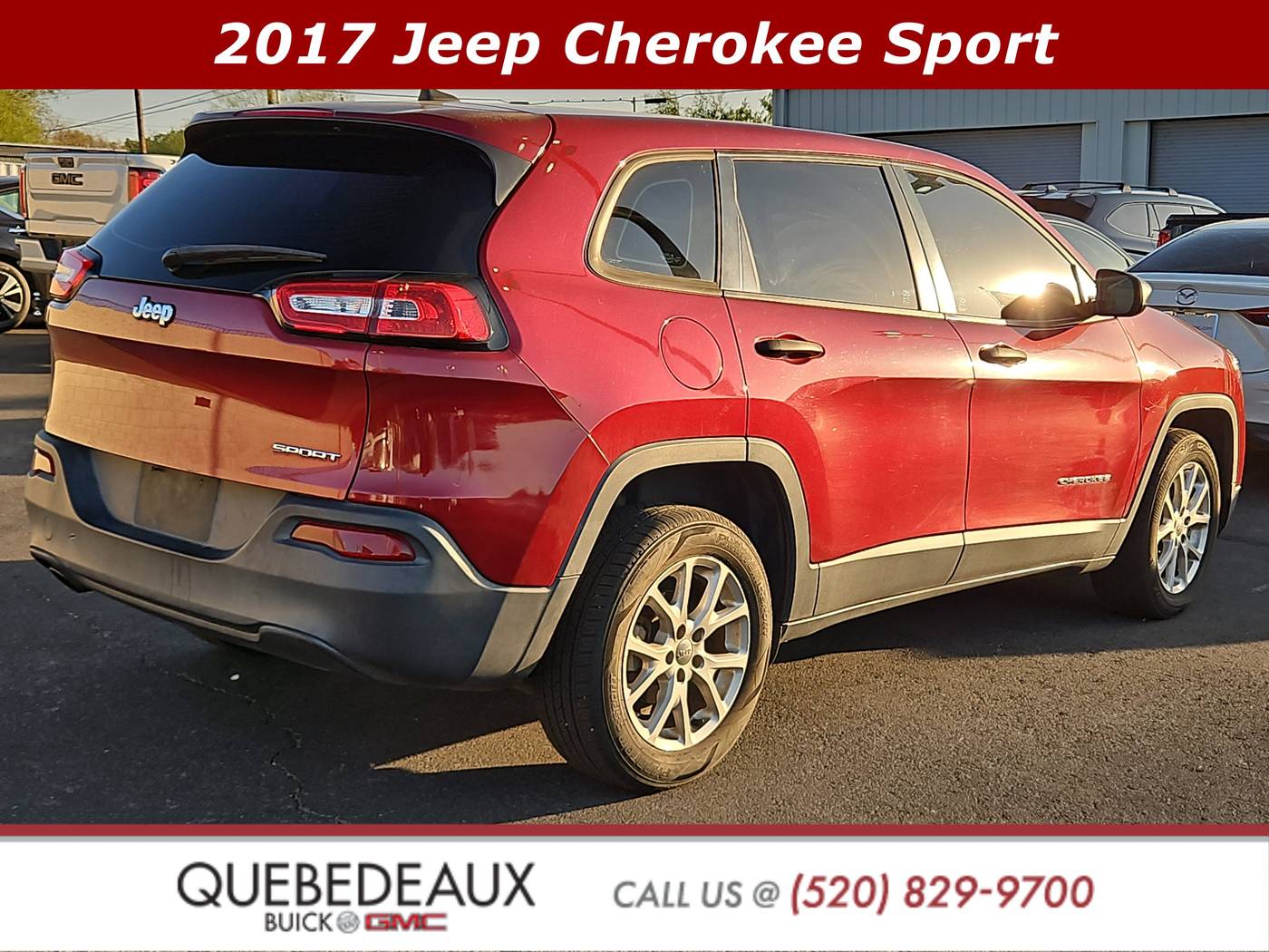 2017 Jeep Cherokee Sport — SUV — 95,427 mi — Tucson, AZ