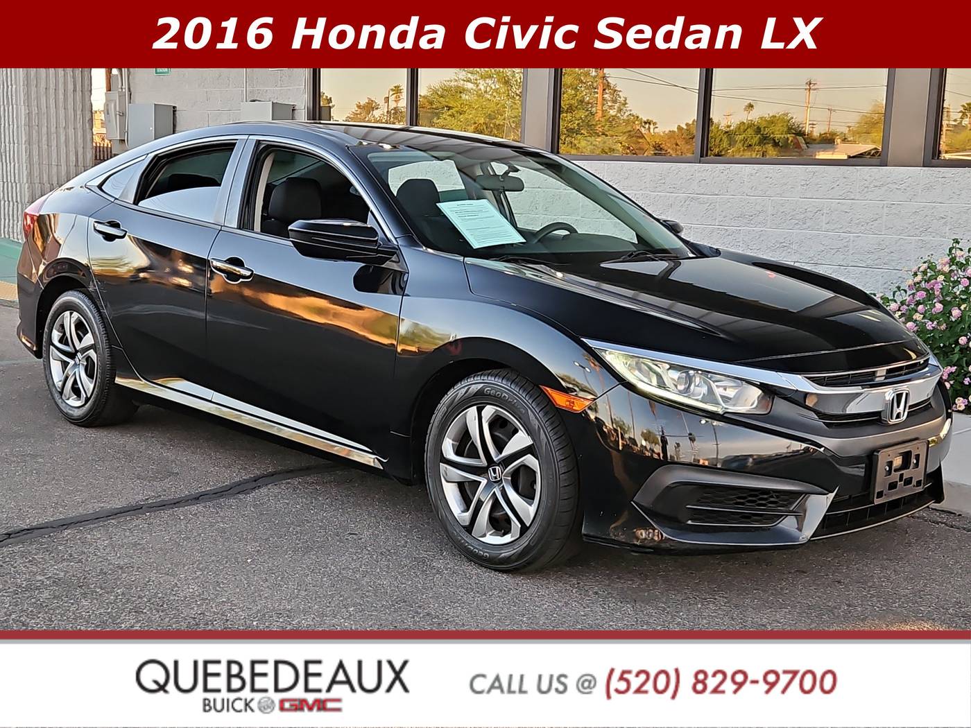 2016 Honda Civic LX — Sedan — 76,900 mi — Tucson, AZ