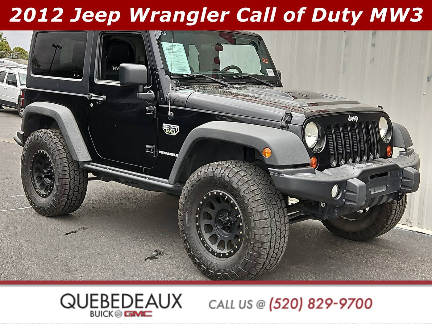 2012 Jeep Wrangler Call of Duty MW3 — SUV — 108,871 mi — Tucson, AZ