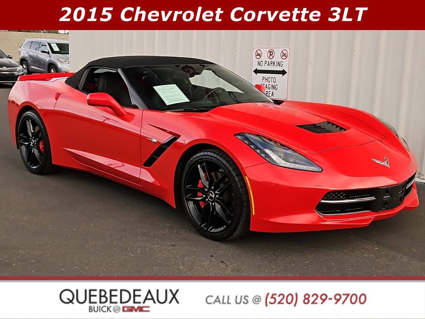 2015 Chevrolet Corvette 3LT — Convertible — 80,802 mi — Tucson, AZ