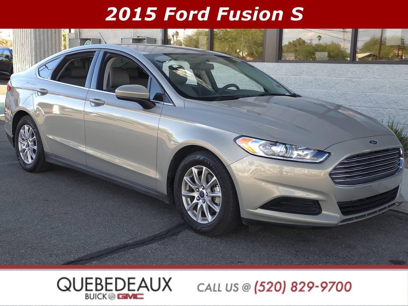 2015 Ford Fusion S — Sedan — 75,479 mi — Tucson, AZ