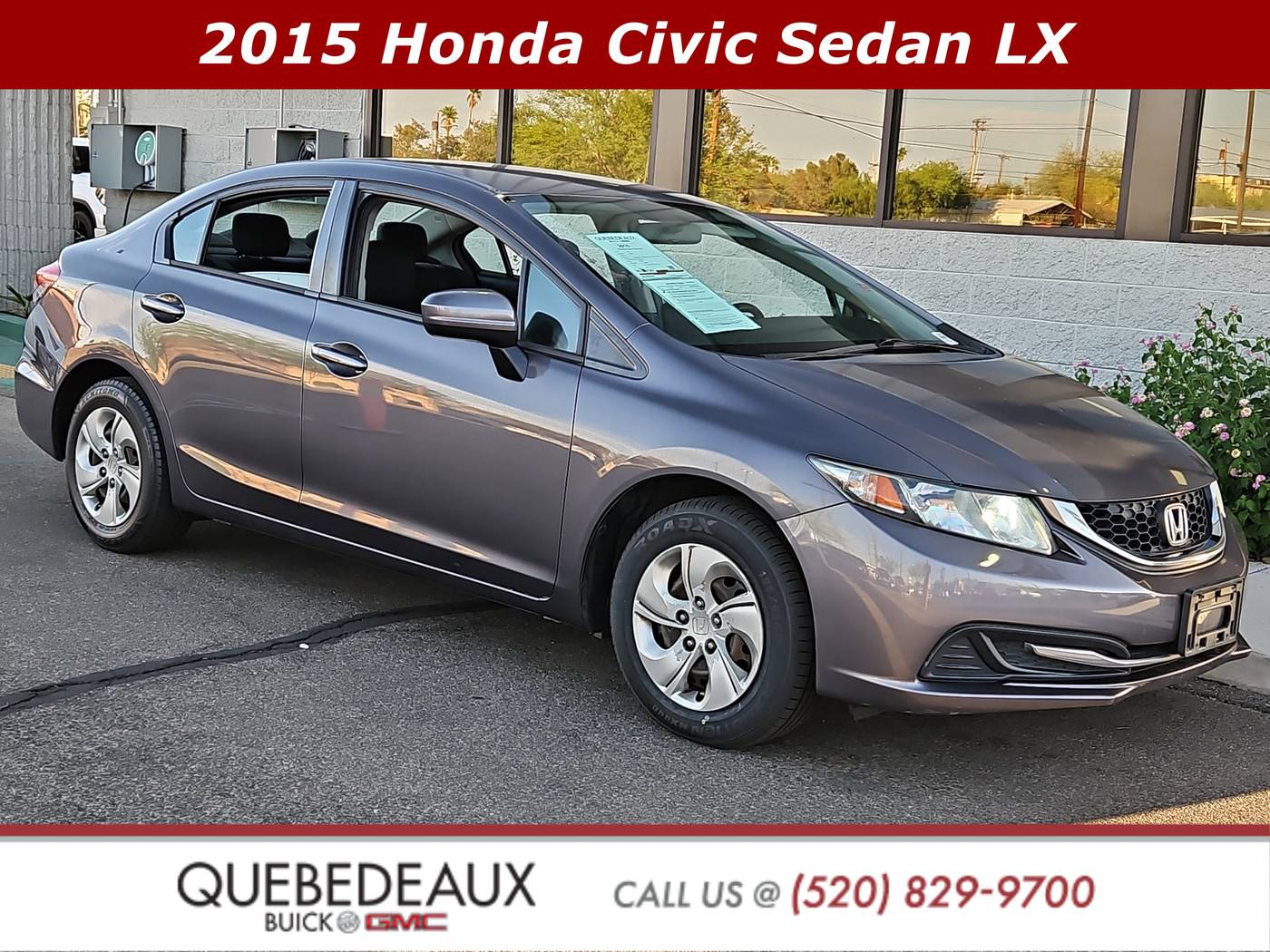 2015 Honda Civic LX — Sedan — 113,805 mi — Tucson, AZ
