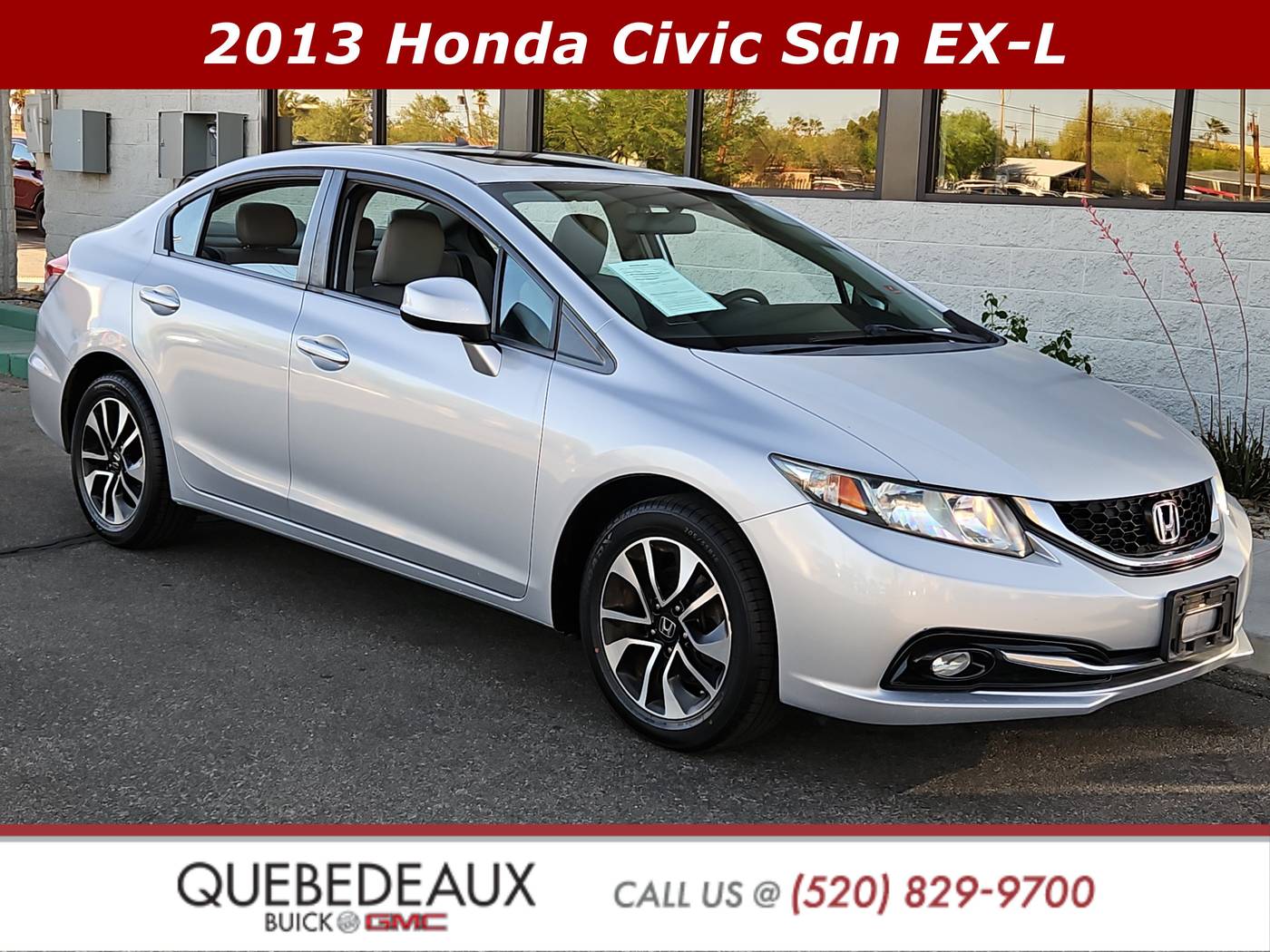2013 Honda Civic EX-L — Sedan — 93,707 mi — Tucson, AZ