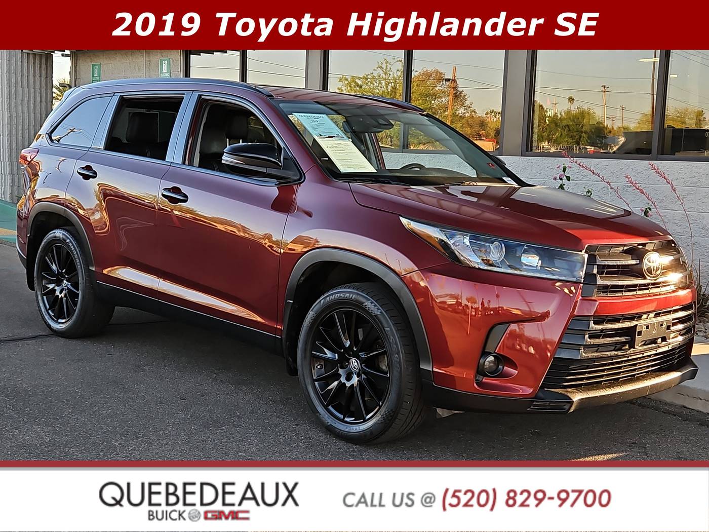 2019 Toyota Highlander SE V6 — SUV — 89,002 mi — Tucson, AZ