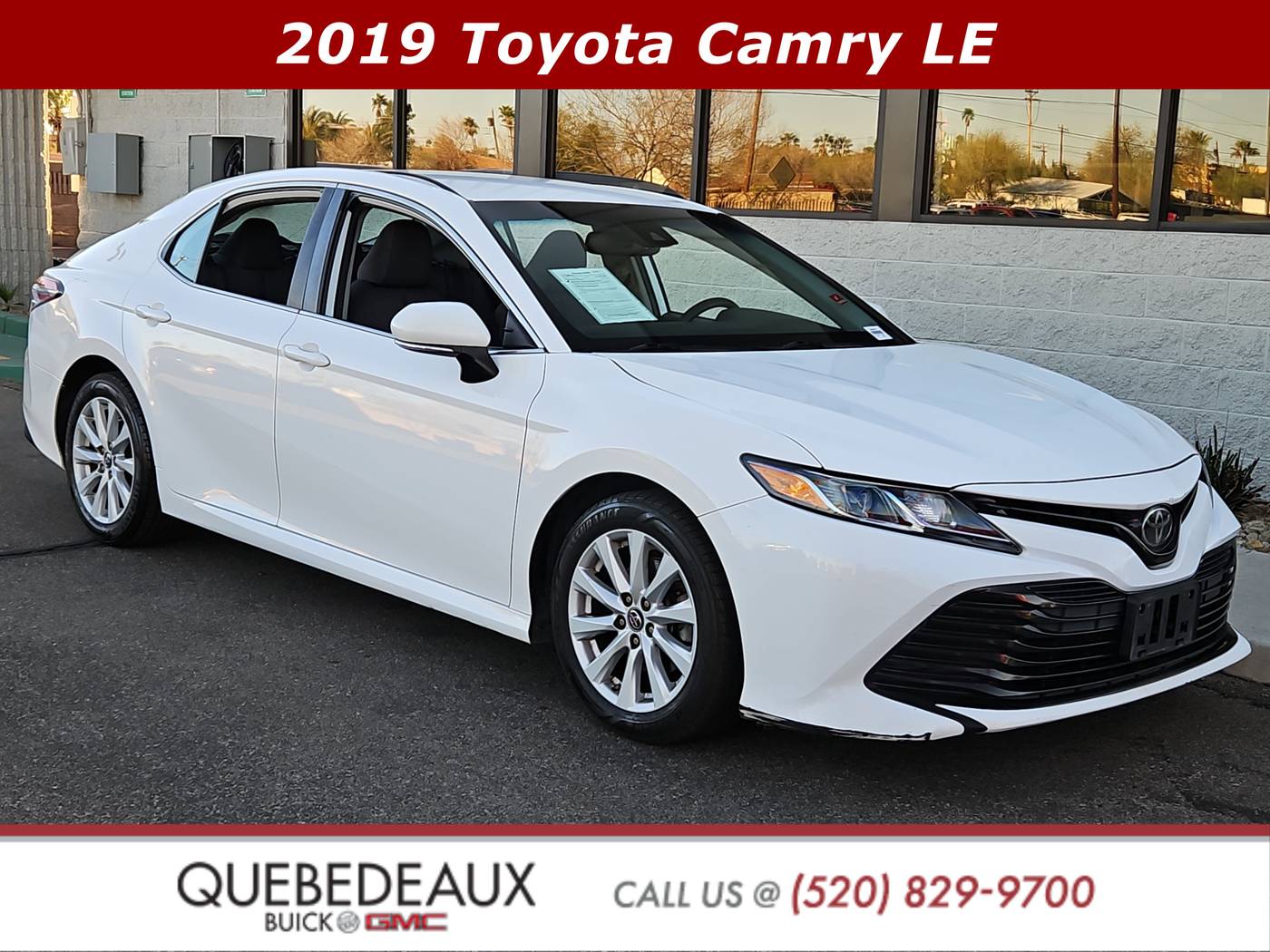 2019 Toyota Camry LE — Sedan — 100,117 mi — Tucson, AZ