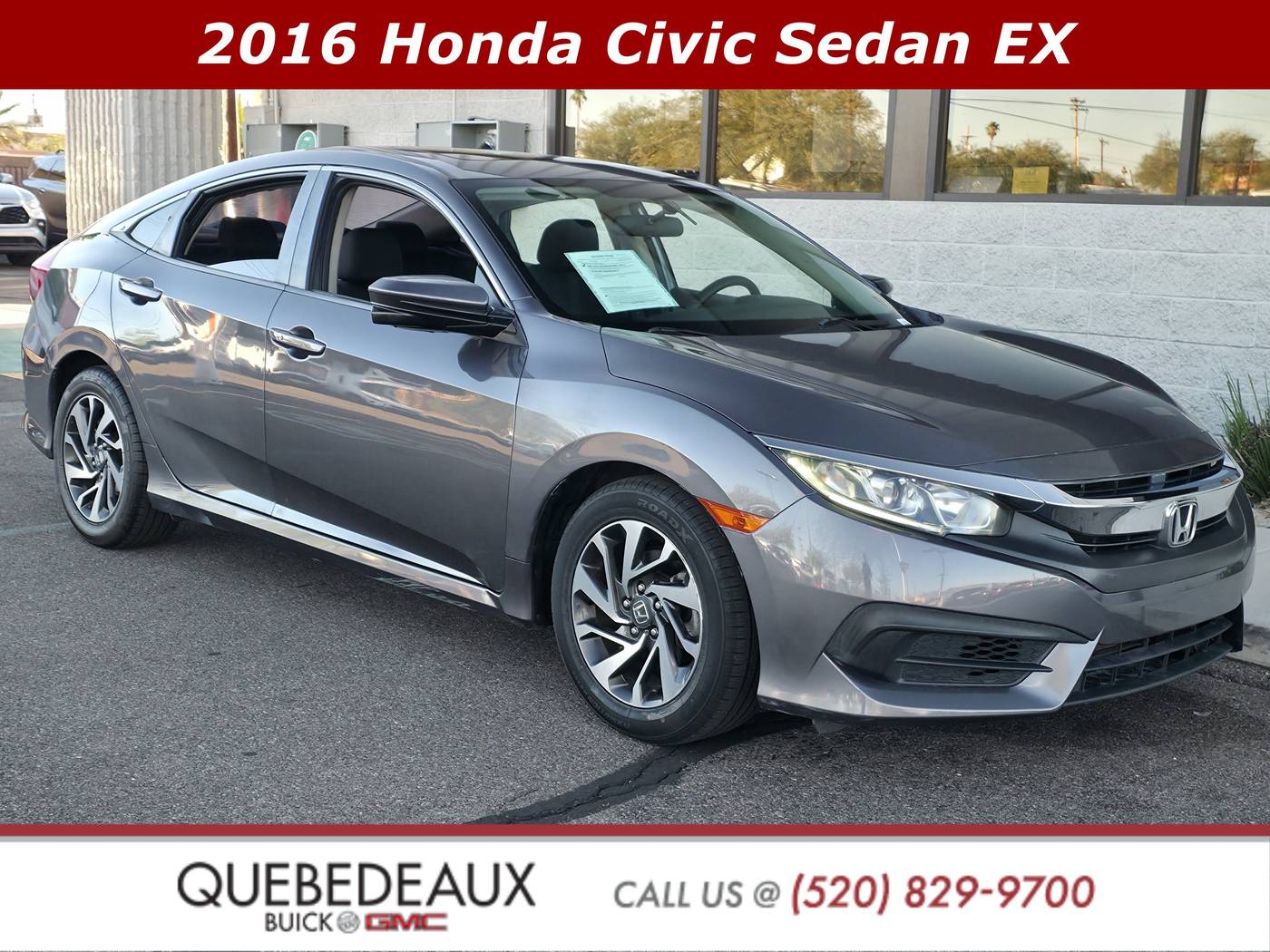 2016 Honda Civic EX — Sedan — 93,875 mi — Tucson, AZ