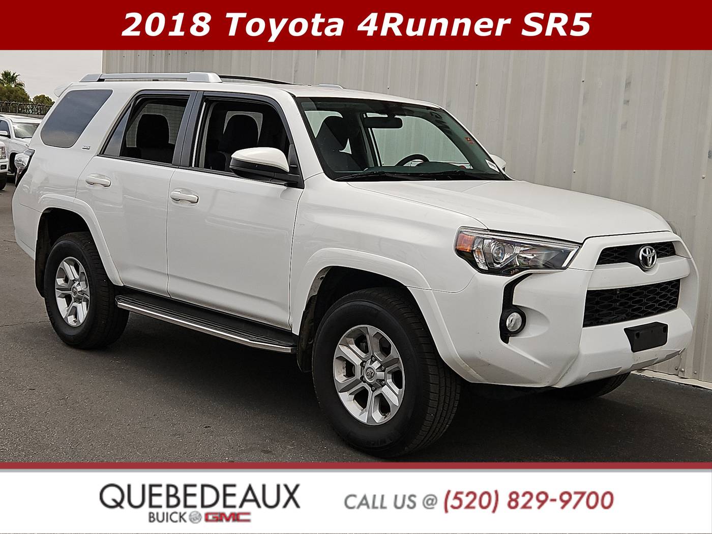 2018 Toyota 4Runner SR5 — SUV — 49,503 mi — Tucson, AZ