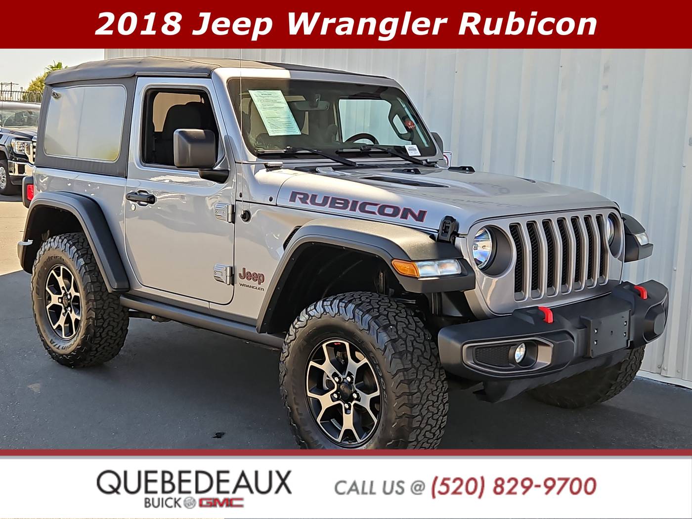 2018 Jeep Wrangler Rubicon — SUV — 46,618 mi — Tucson, AZ