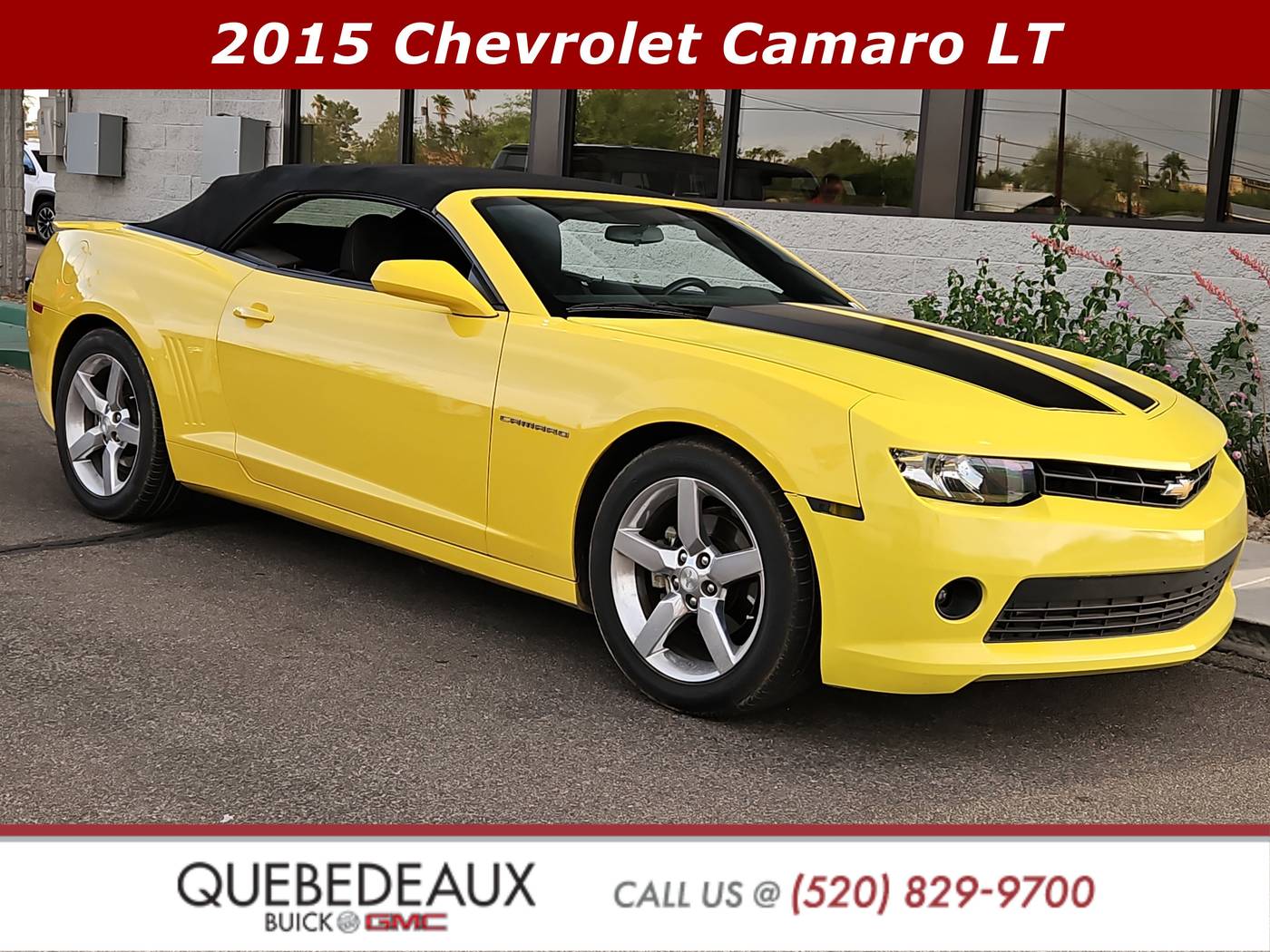 2015 Chevrolet Camaro 1LT — Convertible — 128,919 mi — Tucson, AZ