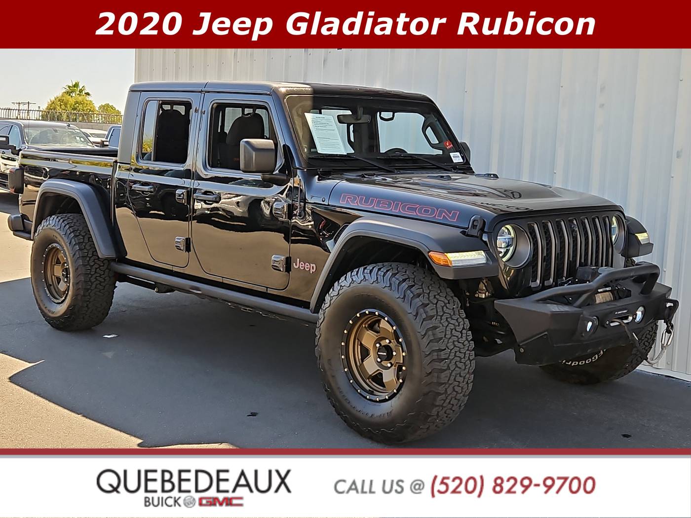 2020 Jeep Gladiator Rubicon — Pickup Truck — 52,940 mi — Tucson, AZ