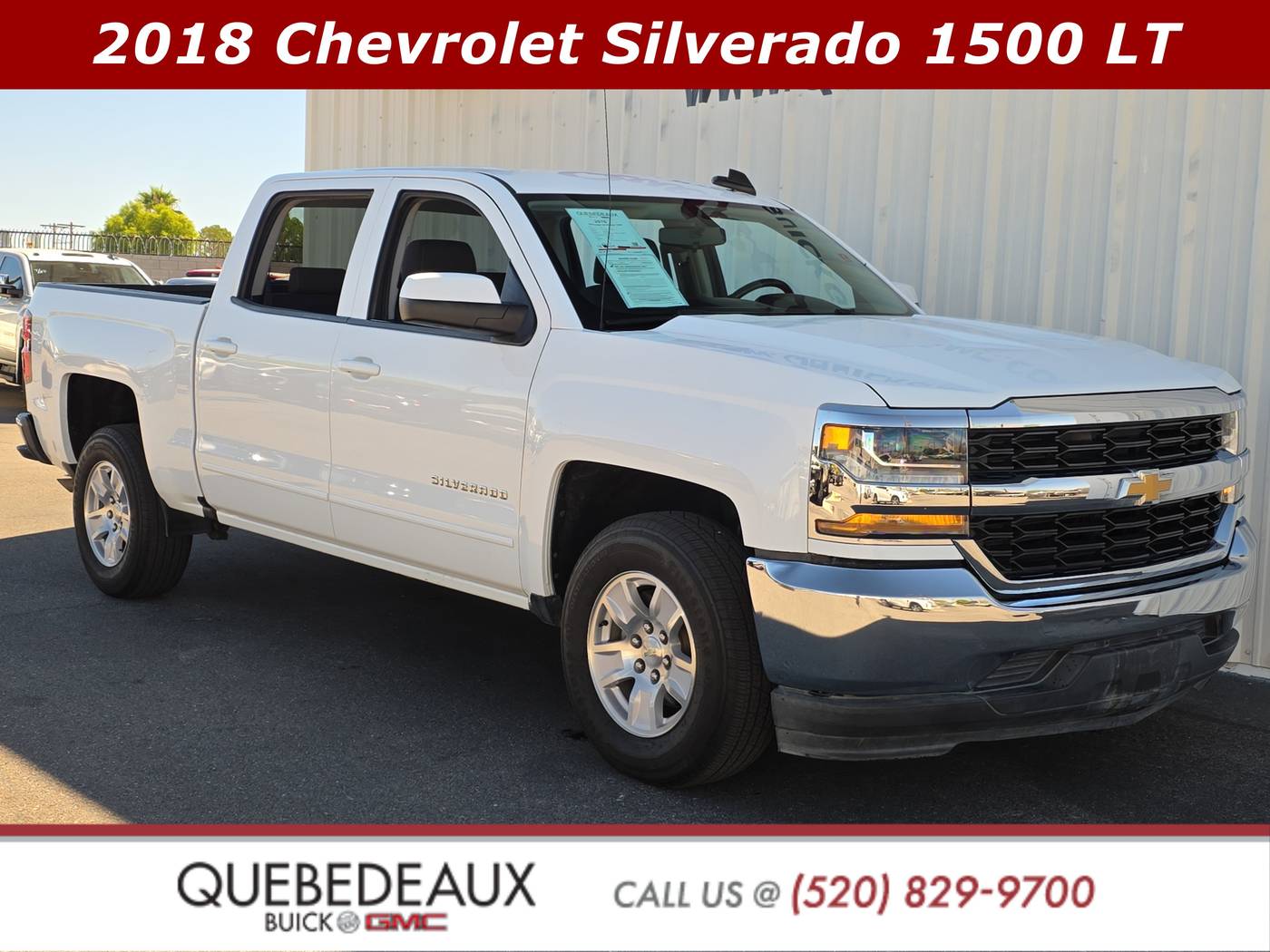 2018 Chevrolet Silverado 1500 LT — Pickup Truck — 89,778 mi — Tucson, AZ