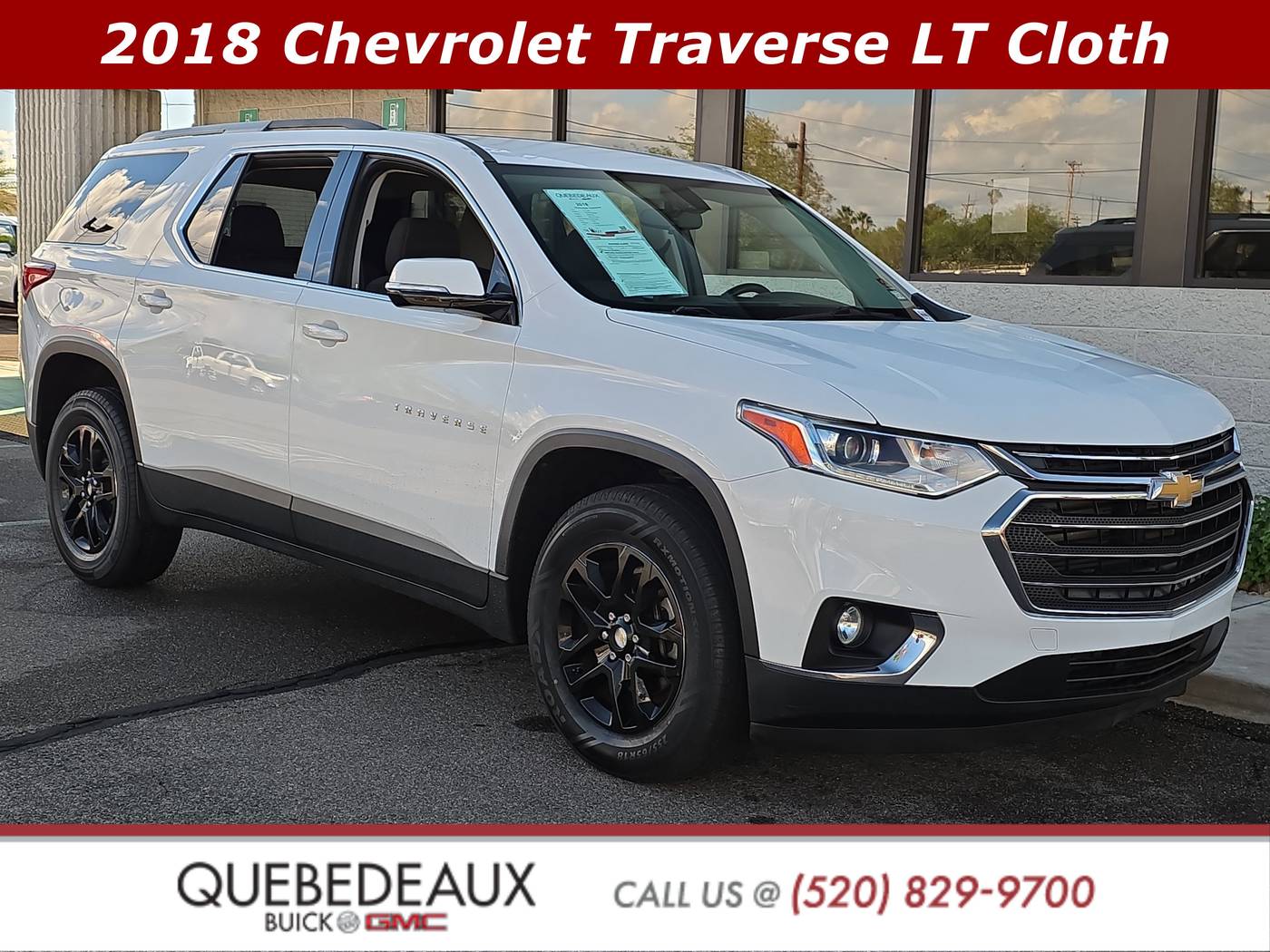 2018 Chevrolet Traverse LT Cloth — SUV — 69,980 mi — Tucson, AZ