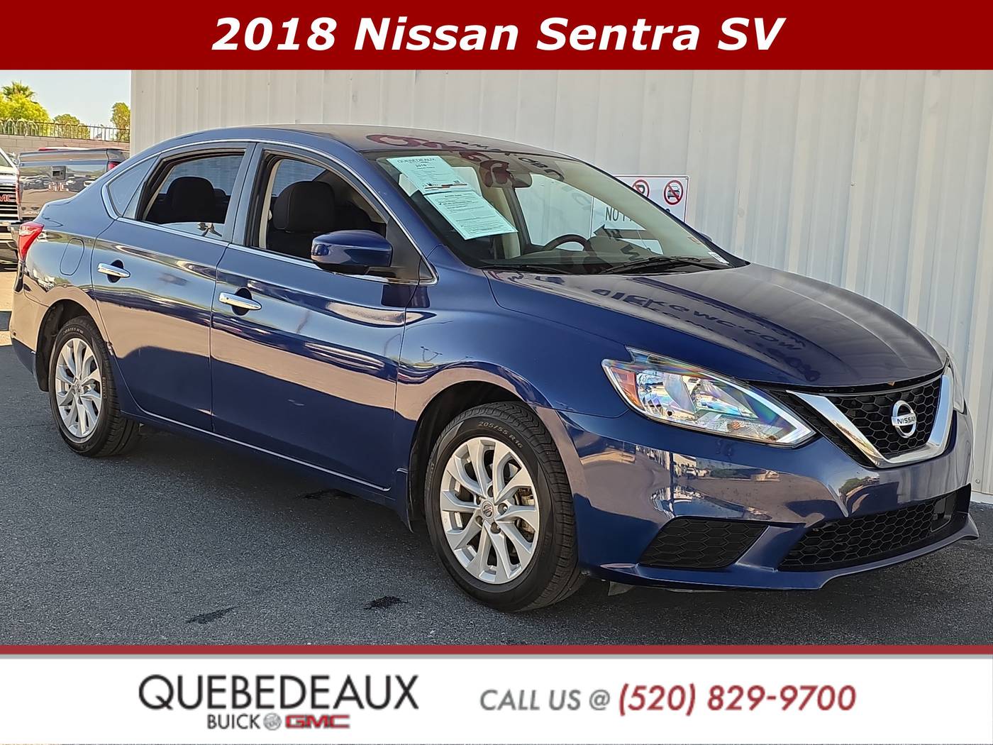2018 Nissan Sentra SV — Sedan — 109,796 mi — Tucson, AZ