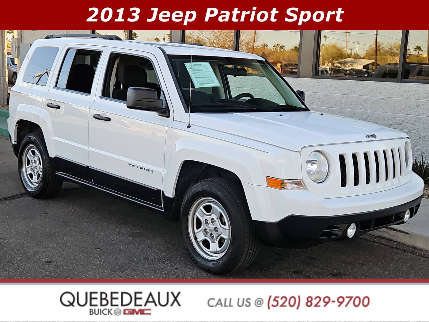 2013 Jeep Patriot Sport — SUV — 113,869 mi — Tucson, AZ