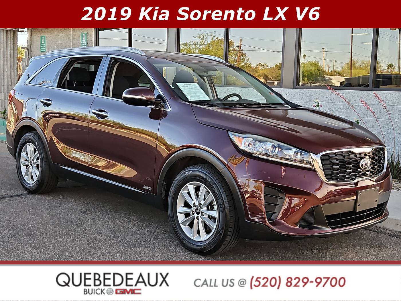 2019 Kia Sorento LX V6 — SUV — 74,120 mi — Tucson, AZ