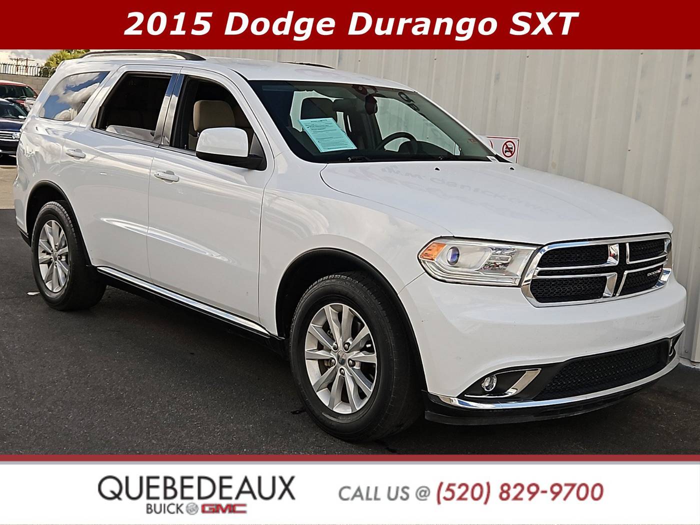 2015 Dodge Durango SXT — SUV — 87,534 mi — Tucson, AZ